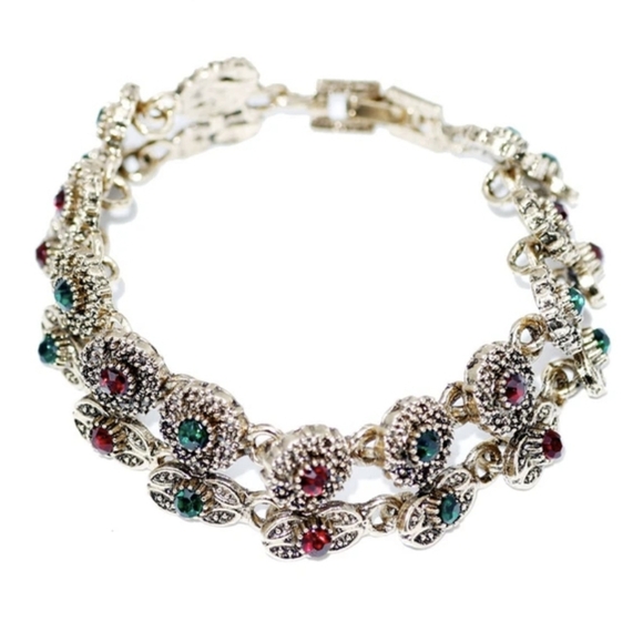 Turkish Vintage Style Jewelry Bracelet for Women,AntiqueWedding,HandmadeGift, - Picture 2 of 3